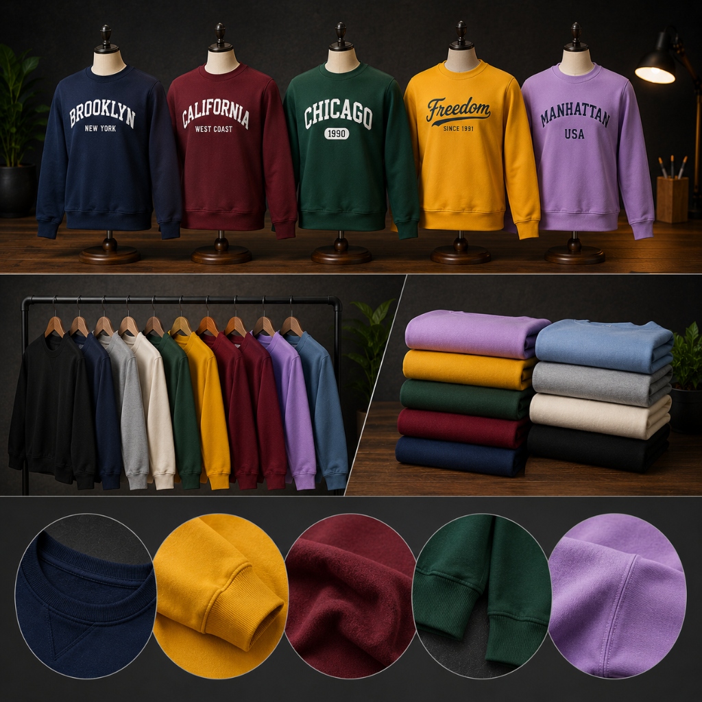 Comfy Sweatshirts Sourcing